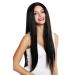 WIG ME UP K9293L-2 Long Straight Black-Brown Ladies Wig | Stylish Middle Parting Wig for All Occasions - Buy Online on GoSupps.com