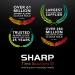 SHARP Dual Alarm Clock Sound Machine with 6 Relaxing Sounds - White Noise, Campfire, Rain, Ocean, Brook, Thunderstorm | Easy-to-Use, Red LED Display - Buy Online on GoSupps.com