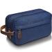 WANDF Toiletry Bag Small Nylon Dopp Kit Shaving Kit Lightweight Shaving Bag for Men and Women (B-Blue)