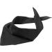 Schnoschi Personalized Dog Scarf | Custom Embroidered Pet Scarf in Black - Perfect for Stylish Dogs - Buy Online on GoSupps.com