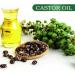 Obidodi Organic Castor Oil 60 ml 100% Pure Natural Castor Oil Organic Cold Pressed Castor Oil for Hair Growth Eyelashes Eyebrows - Vegan and Cruelty Free - Buy Online on GoSupps.com