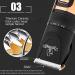 Buy Cordless Rechargeable Hair Clippers - 11-Piece Electric Haircut Kit for Families | Perfect Christmas Gift for Men Dads & Boyfriends - Buy Online on GoSupps.com