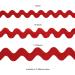 Essentials By Leisure Arts 1/2 Wavy Black Rick Rack Trim - 4 Yards | Sewing & Crafts Ribbon - Buy Online on GoSupps.com