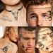 Rejaski 5 Sheets Large Post Malone Temporary Tattoos - Halloween Fake Face & Barbed Wire Rapper Tattoo Sticker Set for Men Women Adults - Buy Online on GoSupps.com