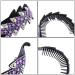 AWAYTR Rhinestone Resin Hair Clip - 5 Pack Half-Balloon Hairpin Hair Claws Set for Women - Buy Online on GoSupps.com