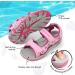 Buy Dream Pairs Girls' Summer Sports Sandals - Stylish Open Sneakers in Pink Fuchsia (33.5 EU) - International Shipping Available - Buy Online on GoSupps.com