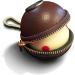 Ballsak Pro Brass/Brown Clip-on Cue Ball Case - Attaches Cue Balls to Cue Stick Bag with Extra Strong Strap Design - Buy Online on GoSupps.com
