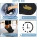 LEEKALOS Reusable Castor Oil Packs for Feet Arthritis Relief & Sparkling Toes | International Shipping - Buy Online on GoSupps.com