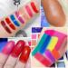 DE'LANCI 25 Color Lip Gloss Lipstick Palette - Professional Moisturizing & Long Lasting Makeup in Nude, Red, Peach, Pink Shades - Waterproof & Pigmented for Festival, Halloween, Body & Face Paint - Ideal for Girl/Women/ba - Buy Online on GoSupps.com