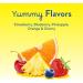 L il Critters Gummy Vites Daily Gummy Multivitamin for Kids, Vitamin C, D3 for Immune Support Cherry, Strawberry, Orange, Pineapple and Blueberry Flavors, 70 Count Gummies Naturally Sourced Flavors 70 Count (Pack of 1) - Buy Online on GoSupps.com