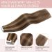 Silk-Co Tape in Extensions - Real Hair 55cm Chocolate Brown Balayage | 25g 10pcs Skin Weft Hair Extensions - Buy Online on GoSupps.com