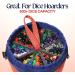 CardKingPro Monstrous Dice Bag - Orange/Blue - Huge 500+ Dice Capacity - 8 Pockets - Perfect for Dice Hoarders - Buy Online on GoSupps.com