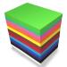 96pcs Foam Sheet Crafts 8.5X 5.5 in 12 Assorted Colors Eva Foam Paper Pieces for Kids Student Classroom Craft DIY Sewing Multicolor-96PCS 8.5 x 5.5 In