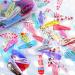 Funtopia 120-Piece Hair Clips for Girls - Candy Color Metal Snap Clips Perfect for Birthday Parties | 40 Assorted Colors - Buy Online on GoSupps.com