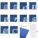 Free Motion Quilting Template Rulers 14 Set with Quilting Frame - 3mm - Low Shank - 48pcs Non-Slip Grips Included - Buy Online on GoSupps.com