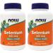 Selenium 200mcg 300 Veg Capsules (Pack of 2) | Non-GMO, Vegan, Kosher | Yeast-Free Formula - Buy Online on GoSupps.com
