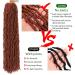 Soft Locs 36 Inch Crochet Hair 5 Pack Faux Goddess Locs Synthetic Curly Extension - 350# - Pre-looped Crochet Braids - Buy Online on GoSupps.com