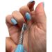 Cuticle Lifter and Pusher with Orange Stick BuduProfi Stainless Steel Manicure Pedicure (Orange Stick - Axe) - Buy Online on GoSupps.com