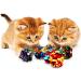SunGrow 16 Pack Mylar Cat Crinkle Balls for Cats, Puppies, Hens, and Roosters - Buy Online on GoSupps.com