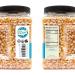 Franklins Gourmet Organic Popcorn Kernels - 28oz Tub | All Natural, Made in USA | Authentic Movie Theater Taste | USDA Certified | 1-Pack - Buy Online on GoSupps.com