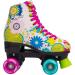 STMAX Roller Skates Women and Girls Classic Derby Quad Skate - Floral Design - Size 7 Women / 5.5 Youth - Buy Online on GoSupps.com