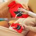 Soft Cat Hot Water Bottle with Cover - Warm Up Your Bed & Relieve Neck & Shoulder Pain | 2L Red Background - Buy Online on GoSupps.com