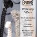 Grima's Woolenk 1m White 01 - Premium Braided Colored Sheep Wool for Beards Chops Eyebrows & Body Hair Creation - Buy Online on GoSupps.com