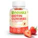 Vegan Biotin Gummies Support Hair Growth Promotes Healthy Hair Skin and Nails 5 000 mcg Biotin with Vitamin B & C Non GMO Gluten Free for Women & Men Strawberry 90 Gummies
