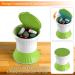 Pill Cutter Crusher Grinder 3 in 1 with Small Pill Box - Green - Buy Online on GoSupps.com