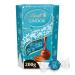 Lindt - Cornet LINDOR - Assortiment de Chocolats Caramel Pointe de Sel - C ur fondant - Optimal pour No l 200g marron et blanc 200g