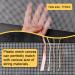 6 Pack Clear Plastic Mesh Canvas Sheets - Large 8x13 Inch Needlepoint Embroidery Blanks - Buy Online on GoSupps.com