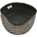 Faith & Sarah Kids Flat Cap - Grey Tweed Herringbone/Tartan Peak Hat | Ages 2-12 | Boys/Girls - Buy Online on GoSupps.com