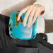 Womens Napkin Storage Bag - Hawaiian Green Sea Turtle Design | Portable Menstrual Cup & Bandages Organizer - Buy Online on GoSupps.com