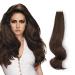 Depending on the amazing beauty hair tape in hair extensions human hair tape attached remy human hair extensions tape in 50g 20 pieces invisible seamless reusable dark brown #2 55 cm #2
