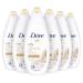 Dove Silk Glow Women Shower Gel - 6 x 250 ml