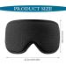 WLLHYF 3D Contoured Cup Sleep Mask - Block Out Light, Soft Breathable Eye Shade Cover with Adjustable Strap for Sleep, Travel, Yoga - Buy Online on GoSupps.com