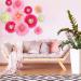 Gejoy Paper Flower Tissue Chrysanth DIY Crafting - 20 Pieces for Wedding Backdrop & Nursery Decoration (Color Set 1) - Buy Online on GoSupps.com
