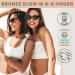 Self Tanner Face & Body Set - Organic Aloe Vera & Shea Butter | Buildable Bronzer for Fair to Medium Tan | Best Selling Sunless Tanning Lotion (7.5oz & 3oz - Buy Online on GoSupps.com