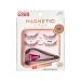 KISS Magnetic Lash 01, Synthetic False Eyelashes with Magnets Under and Over Your Upper Lashes, No Glue Needed, Lightweight, Reusable, Contact Lens Friendly, Cruelty Free, with Lash Applicator, 1 Pair