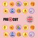 20 x Pre-Cut Winnie The Pooh Bear Edible Wafer Cupcake Toppers Cake Decoration Decor - Buy Online on GoSupps.com