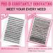 320 Pcs 30D-C 8-16 Mix 3D Fluffy Cluster Lashes for DIY Extensions | Eyelash Extensions Look, Self-Application At Home - Buy Online on GoSupps.com