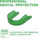 Delta Dental Athletic Mouth Guard 2 Pack - ADA Accepted for Contact Sports - 2X Impact Absorption - Works with Braces - Adult Clear - Buy Online on GoSupps.com