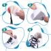 Buy Sulpo 4 Pairs Heel Cushion Set | Sponge Heel Pillows for Protection & Comfort | Shoe Repair Heel Protectors for Large Shoes - Beige - Buy Online on GoSupps.com