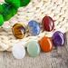 Xiannvxi 7pcs Crystal Palm Stone Set - Healing Crystals Gemstones: Amethyst Clear Quartz Tiger Eye for Chakra Balancing - Polished Natural Stones - Buy Online on GoSupps.com