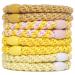 8 piece hair tie for girls pack with 8 multicolored elastic ligaments hair bands elastic style 15 Mixed Color Style 15