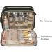 BAGSMART Large Travel Toiletry Bag - Water-resistant Organizer for Makeup, Shampoo & Toiletries | Black Medium Size - Buy Online on GoSupps.com