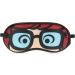 Mad Beauty Scooby-Doo Velma Glasses Eye Mask | Plush Backing, Comfortable & Fun Nerdy Design for Better Sleep and Stress Relief - Buy Online on GoSupps.com