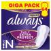 Always Dailies Extra Protect Slip Inserts Women Normal (64 Tying) Giga Pack Integrates Outs and Liquid immediately 64 pieces for maximum protection per day (1 -pack)