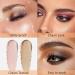 Liyloihi Eyeshadow Stick - Orchid Shimmer Cream Eye Shadow Pencil with Smudger | Waterproof & Long Lasting Eye Highlighter - Buy Online on GoSupps.com