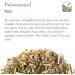 Wormwood Mugwort Organic Herbal Tea - Strong and Bitter - 100g - Buy Online on GoSupps.com